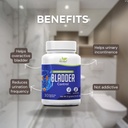Controlul vezicii urinare Supplement, Bladder Supplement pentru bărbaţi şi femei, ajută la reducerea scurgerilor urinare, frecvenţă şi urgenţă - Supliment natural plante