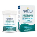 Nordic Naturals Nordic Flora Probiotic Maxim de îngrijire, 30 capsule, 11 benzi probiotice pentru suport de sănătate zilnic imun și digestiv, Vegan, 30 Servings