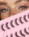 Lashes naturale Mink gene naturale False gene natural uite False Lashes Wispy Eye Lashes pisici gene fals Lashes KD01