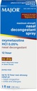 Maxim maxim de putere Nasal Spray decongestant, HCl Oxymetazolină 0.05% Pompă Mist, Spray nazal non-drowsy, până la 12-Hour Relief de congestia nazală, răceli și alergii 1 Fl. Oz. (1-Pachet)