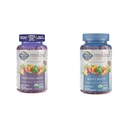 Gradina de viata Organice Gume prenatale Multivitamine cu vitamina D3, B6, B12 & Organics Men's Gummy Vitamine Multi Berry, 120 Conte