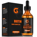 2X Concentrație Biotin Barbă ulei de creștere pentru bărbați - Leaf-In Balsam & Softner - Histurizes, Thickens, Consolidarea și promovează creșterea facială a părului - Organic Argan & Jojoba Oil - 2fl. Oz