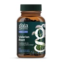 Gaia Herbs Root Valerian - Natural Sleep Support for a Natural Calm to Help Relaxation to Preparation for Sleep - with Organic Valerian Root Extract - 60 Vegan Liquid Phito-Capsules (30-Day Supply)