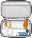 RSOSCO Carrying case for Astm Inhaler for Kids and Adulți,Inhaler Spacer Travel Case for Device, Mask and Other Accessories (Numai cauza)
