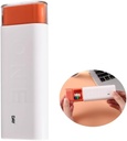 Travel Pill Organizator de 3 ori pe zi, Daily Pill Box pentru călătorie, drăguț pilula portabilă Pilula Dispenser Mini Pill Holder pentru suplimente, pastile, vitamine și medicamente (White)