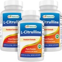 Cel mai bun naturals L-Citrulline Powder 8 OZ (8 OZ (Pachet de 3)
