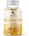 Slippery Elm Gummies, Supliment pentru dureri de gât și digestia, fructe aromate, 60 Count (Pachet de 1)