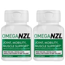 Original Omega-3 supliment comun de sprijin, Cel mai bun ajutor muscular natural, Green-Lipped Mussel ulei, 120 Softgels, Fără gust de pește