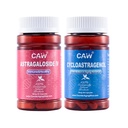 CAW Telomere Support Hipersorbţie Cicloastragenol 10 mg 30 capsule şi Astragalozidă IV 50 mg 30 capsule