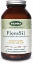 Flora - FloraSil Siliciu Supliment - Suport Natural Frumuseţe - Sprijină Păr, Piele, Nail & Bone Putere - Siliciu pe bază de plante din extract de coada calului - Vegan - 180 Capsule (180 Servings)