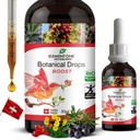 Picături botanice naturale botanice Boost, Puls metabolic & de control al greutății, Picături lichide pentru femei și bărbați, Cel mai bun control natural al grăsimii și picături de sprijin imun (50ml)
