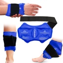 ZNÖCUETÖD Ankle Ice Pack Wrap pentru Umflare, Gel Wrist Foot Packs pentru Injuires Reutilizabile, Hot Cold Pack Compresie pentru ameliorarea durerii, Ahile Tenditis, Fascitis plantară, Sprained, Chirurgie Recovery
