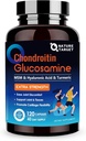NATURĂ ŢINTĂ Glucosamină Chondroitin MSM, Supliment comun de sprijin, Shellfish gratuit, Turmeric Boswellia, Acid hialuronic, Colagen, Calium pentru cartilage şi sănătatea osoasă,120 capsule, 40 Servings