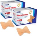 Bandaje adezive din ţesătură Flex - Bandaje de degete-tip pentru îngrijirea degetelor şi protejarea rănilor de infecţie - (200 Conte)