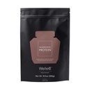 WelleCo Plant-Based Chocolate Proteine Powder, Organic Brown Rice & Pea Blend, 16g Proteina per Serving, Dairy-Free Supliment pentru energie, Recovery & Daily Nutrition, 10.5 oz