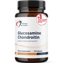 Design-uri pentru sănătate Glucosamină Chondroitin - Glucosamină Sulfat + Chondroitin supliment sulfat - susține funcția comună sănătoasă (120 capsule)