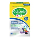 Culturelle Immune Defense Probiotic cu vitamina C, vitamina D și zinc + Elderberry, non-GMO, 4-in-1 Immune Support pentru copii Vârsta 3+*, Mixed Berry Chewables, 60 Conte