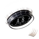 Lashify Amplify 8mm Gossamer Extensii geană Refill, Ash Color, DIY Lashes false pentru un aspect natural