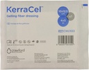 4"x 5" Gelling Fiber Wound Dressing (CWL1033) - Absorbs and Izolates Wound Drainage and Bacteria, Micro-Contururi la Wound Bed, Menţine niveluri de umiditate sănătoase (1 fiecare)