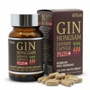 Coreean Red Ginseng [Gin H CÂNTĂRILEAM] 60 capsule - Premium anti imbatranire suplimente - Boost Energy 