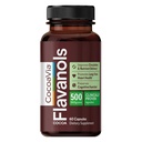 CocoaVia Cardio Health Supplement, 30 Day, 500mg Cocoa Flavanols, Suport Heart Health, Boost Nitrogen oxid, Blood Circulation, Energy, Vegan, Ciocolata Intunecata, 60 Capsule
