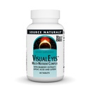 Sursa Naturals Visual Eyes Supliment alimentar - Multi-Nutrient Complex cu extract de afine, Acid lipoic și lutein - 60 comprimate