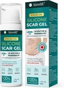 Silicon Scar Gel pentru marca Stretch: 100% Silicon Scar Cream - Eliminați noi vechi cicatrici piele 50g