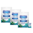 Mucinex InstaSoothe Sore Throat + Cough Relief Alpine Herbs & Mint Flavor, Fast Acting, Cooling Confort, Puternic Sore durere orală Reliever, 40 Drops medicamentate (40 Conte (Pachet de 3))