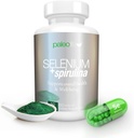 Stimularea concentrației, memoriei și energiei cu seleniu Premium + Spirulina - Supliment antioxidant premium pentru funcția cerebrală - 60 zile de aprovizionare (60 capsule) - (1-Pachet)