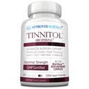 Știință aprobată Tinnitol - Tinitus Supplement de sprijin - Ușor de apel în urechi - Boost Inner Ear Health - 60 capsule - Made in the USA