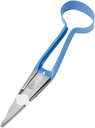 Bent Hand Shear for Wool Sheep & Feed - 5.5" Blade - albastru