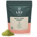 LILY DE VALEY Nettle Leaf Powder - Uscată și măcinată ușor - 100% Natural Stinging Nettle - Ideal Adăugare la Rețete - Vegan & Gluten-Free - ambalate în Pouch reealable (4oz, 113g)