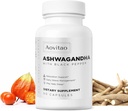 Ashwagandha pentru femei Suplimente Capsule Vegan Stress Ajutor Imuna Supplement Nivele de energie echilibrate și moda organice