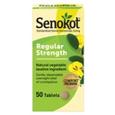 Senokot Concentraţie regulată Senna Laxative Tablete Constipaţie Relief pentru adulţi, 50 număr