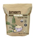 Psyllium Husk Powder organic Anthony, 1.5 lb, Gluten Free, Non OMG, Finely Ground, Keto Friendly