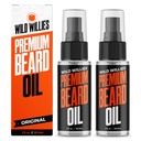 Ulei de barbă Wild Willies pentru bărbați - ingrediente naturale Promovarea condiționare profundă - Elimină mâncărime și mătreață - tratament de înmuiere profundă - Cel mai bun ulei de barbă și balsam - 2 Fl Oz, (Pachet de 2)