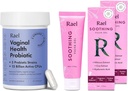 Rael Bundle - Probiotice Suplimente pentru femei, enzime digestive, sanatate tract urinara (30 zile de aprovizionare) si Vulva Soothing Gel - pH Feminina de spalare (1,7 Fl Oz, ambalaj de 2)
