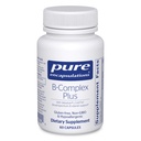 Pure Encapsulations B- Complex Plus - B Suplimentul vitaminelor pentru a sprijini sănătatea neurologica, sanatatea cardiovasculara, nivelul energetic si sistemul nervos de suport* - cu vitamina B12 & More - 60 capsule