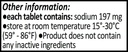 Comprimate de clorură de sodiu 500 mg (0, 5 grame), comprimate de sare normale USP - 200 comprimate de CitraGen Pharmaceuticals, Inc.