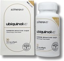 ScimeraMD® Ubichinol Coenzima Q10 Kaneka QH Supliment antioxidant pentru Heart Health and Cellular Energy Production, 30 CT