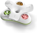 Zilnic Pill Box Organizator 3 ori pe zi, Călătorie caz Pilula Mică, 3 Compartimente Compact Pilula Container, Portable Pilula Detinator pentru Vitamina, Medicina, Supliment, Ulei de pește, White