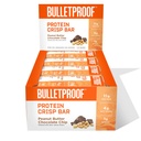 Proteine antiglonț Crisp Baruri, Unt de arahide Ciocolată Chip, 12 Pack, Proteină mare, Zahăr scăzut