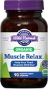 Oregon Wild Harvest Muscle Relax Organic Herbal Supliment Capsule Vegan cu Valerian, Hops și Skullcap - 90 Conte