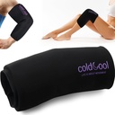 Coldcool Knee Ice Pack Wrap pentru leziuni, Reutilizabil Gel Cold Packs Brace 360° Sleeve de compresie pentru Elbow, Ankle & Calf - Flexibil Rece Wrap Rece Rece Rece Rece Recement pentru Meniscus, ACL, MCL Pain Relief.
