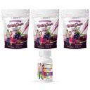 BariatricPal 90-Day Bariatric Vitamina Bundle (Multivitamine ONE 1 pe zi! Capsule cu 45mg Citrat de fier și calciu Chews Soft 500mg cu Probiotice - struguri sălbatici)