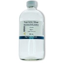 Argint ionic adevărat gratuit - 20 ppm: 500ml în sticlă transparentă