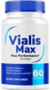 Vialis Max Pastile pentru bărbaţi - Oficial Vialis Max Premium masculin Formula pentru energie acţională rapidă, rezistenţă şi performanţă, VialisMax capsule avansate Formula, 60 capsule pentru 1 lună