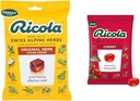 Ricola Original Natural Herb Tuse Stropi de gât, 45 picături, Lupte Tuse natural, Soothes Ghroats, Natural Soothing Relief & Cherry Ghroat Drops, 45 Conte