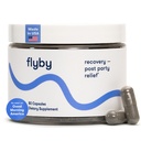 Suplimentul de recuperare Flyby - Toate Hang, fără Peste!TM - cu Thistle lapte, vitamina C, Charcoal activat, și Oțet de cidru de mere - Pre & Post Formula de băut (80 Conte)