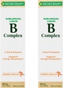 Natura's Bounty Vitamina B Complex sublingual lichid, 2 Oz (Pachet de 2)